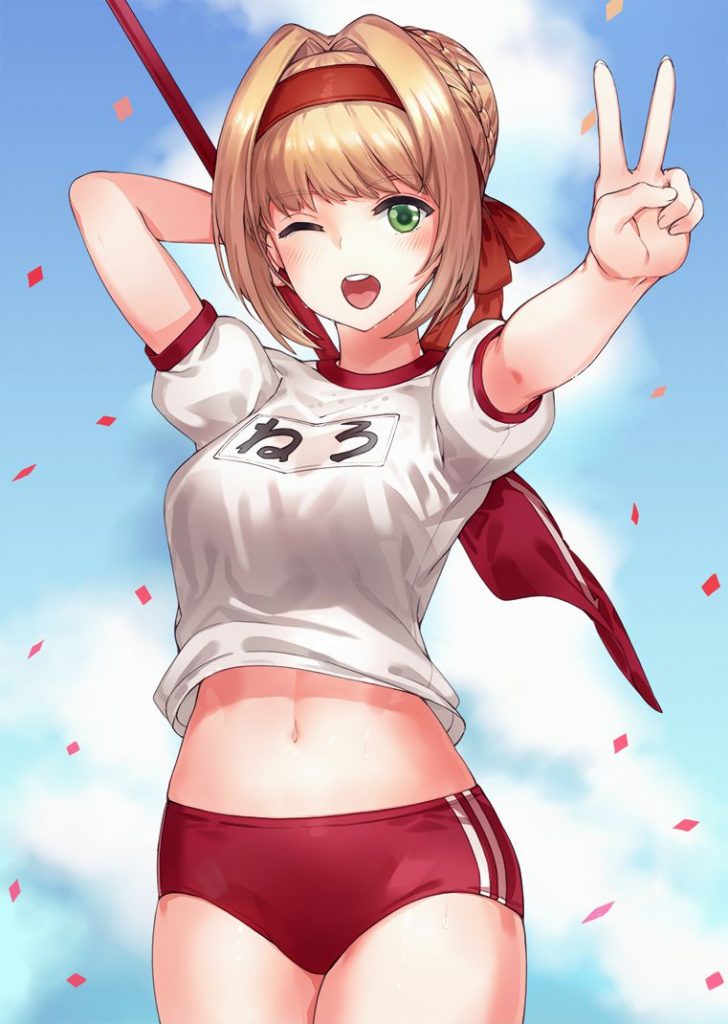 スマホの壁紙に使えそうな体操服・ブルマの画像