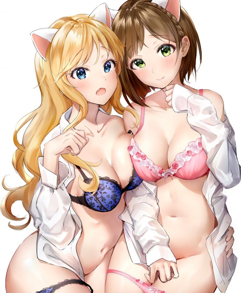 おっぱいの二次元エロ画像。
