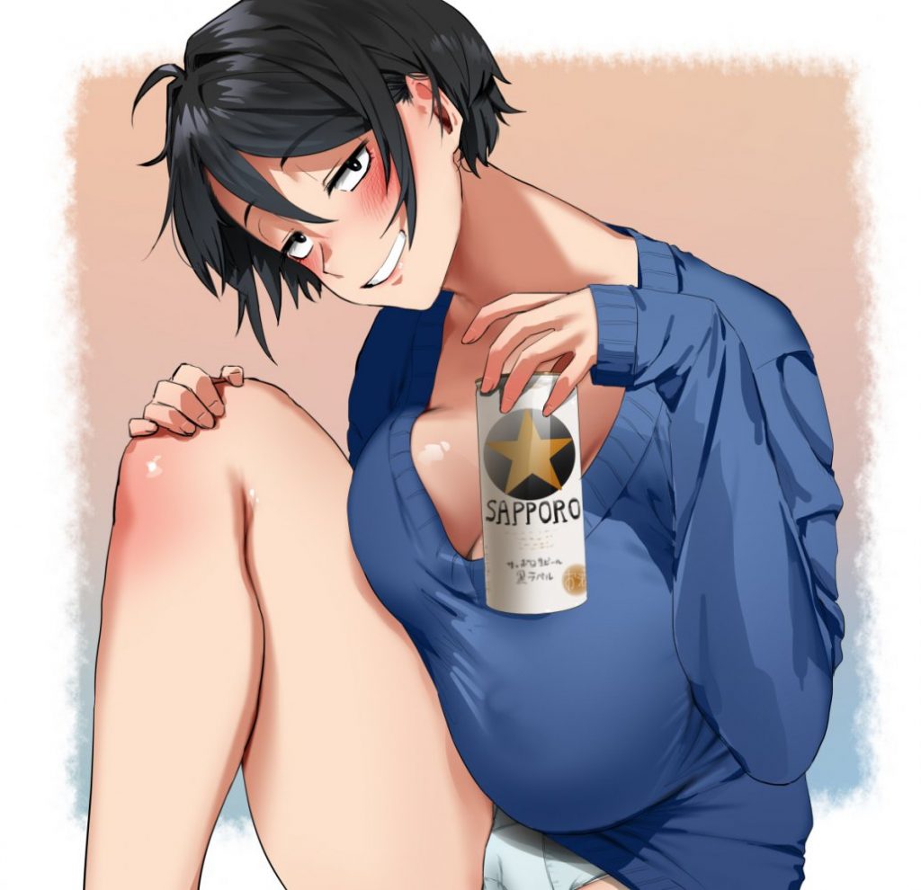 おっぱいの二次元エロ画像。