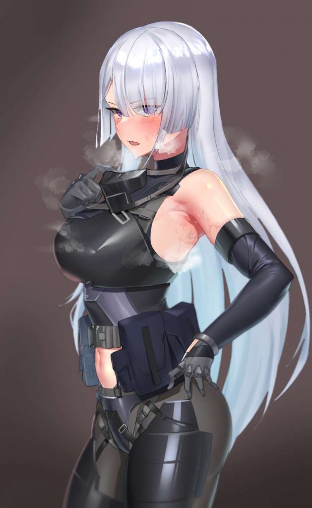 わきフェチの可愛い二次元画像。