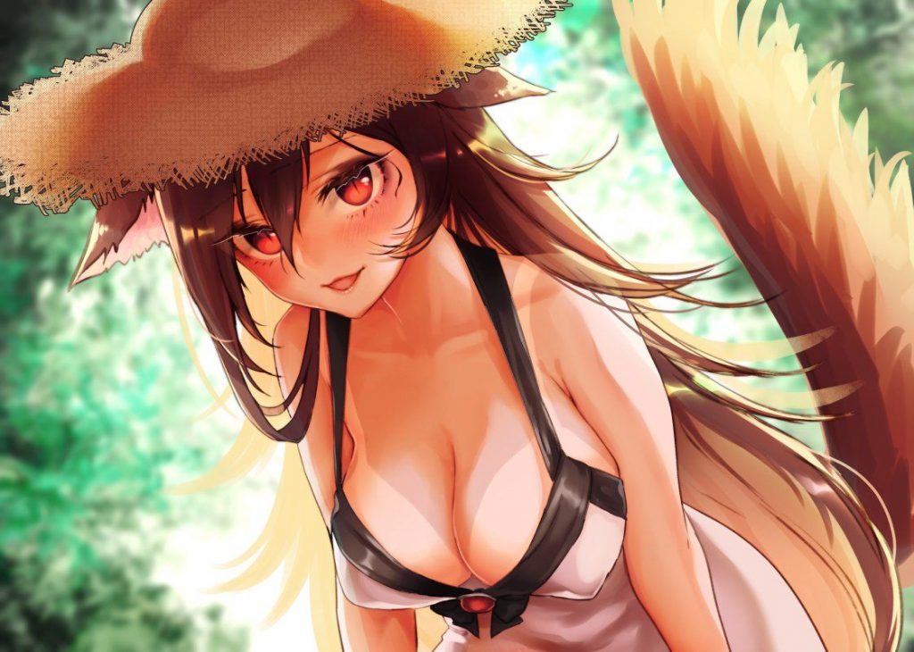おっぱいの二次元エロ画像。