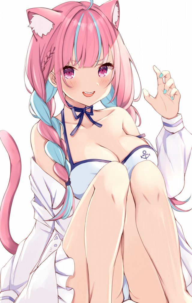 ケモ耳の二次元エロ画像。