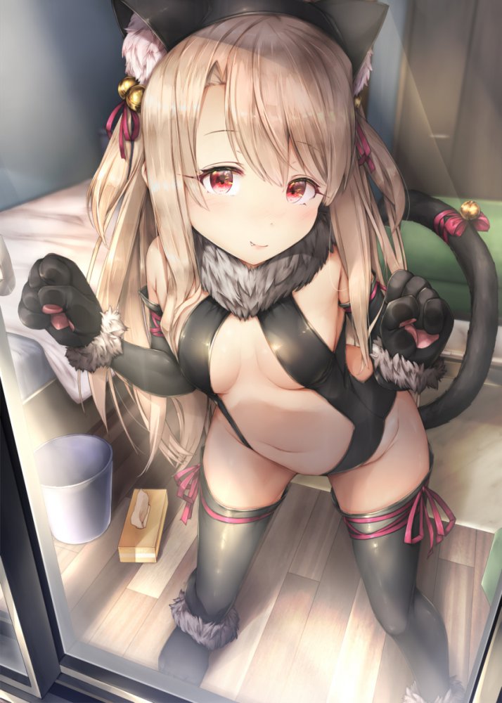 ケモ耳の二次元エロ画像。