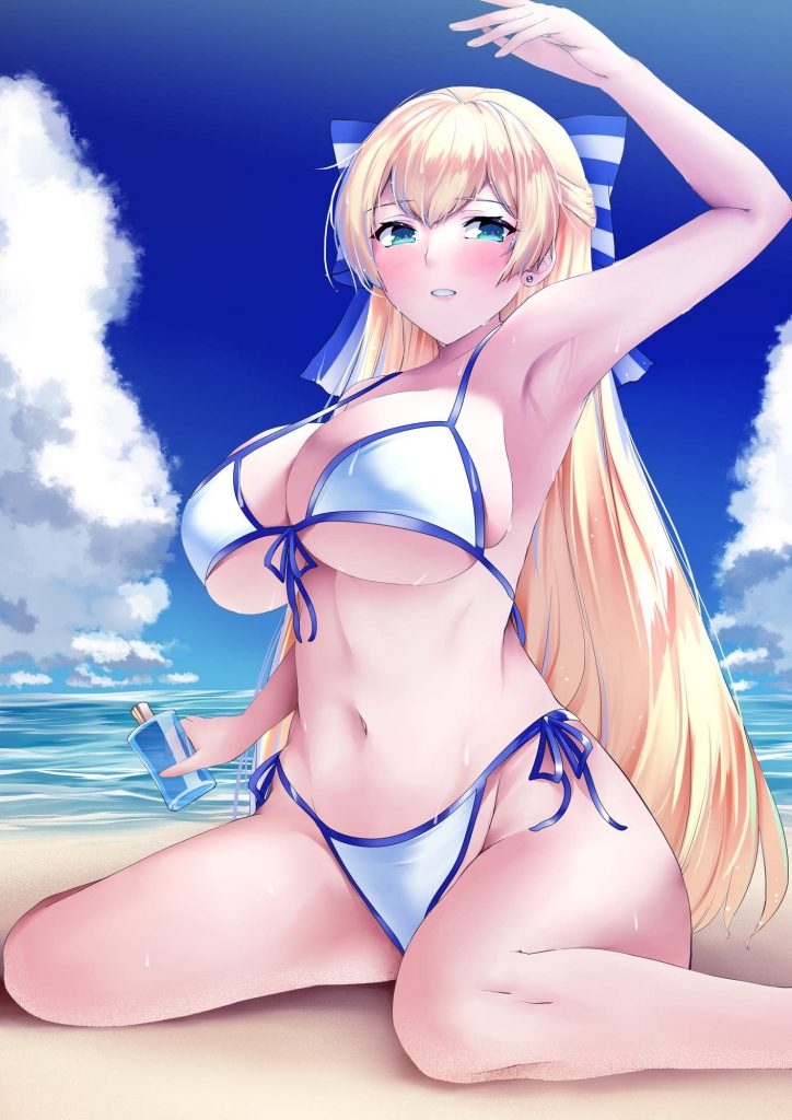 水着の至高vs究極のエロ画像