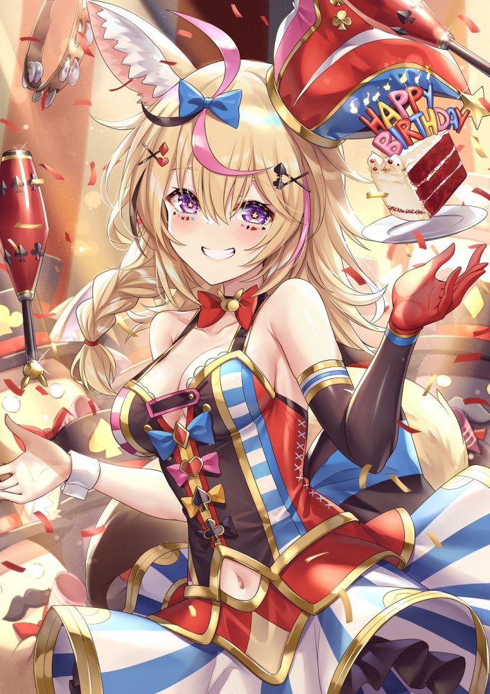 ケモ耳の二次元エロ画像。