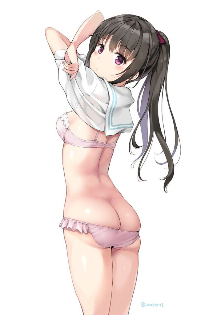 ポニーテール画像で今夜もイチャラブ妄想！「やっ♥ダメェ♥そこぉ♥そこいじめないでぇ♥」
