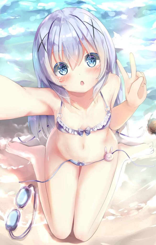 水着の二次エロ画像