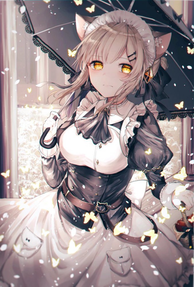 【※勃起不可避】メイドの美少女画像がヤバスギクンwwwwwwwwww【二次画像】
