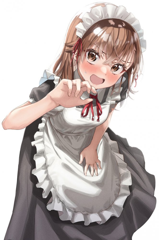 【※勃起不可避】メイドの美少女画像がヤバスギクンwwwwwwwwww【二次画像】