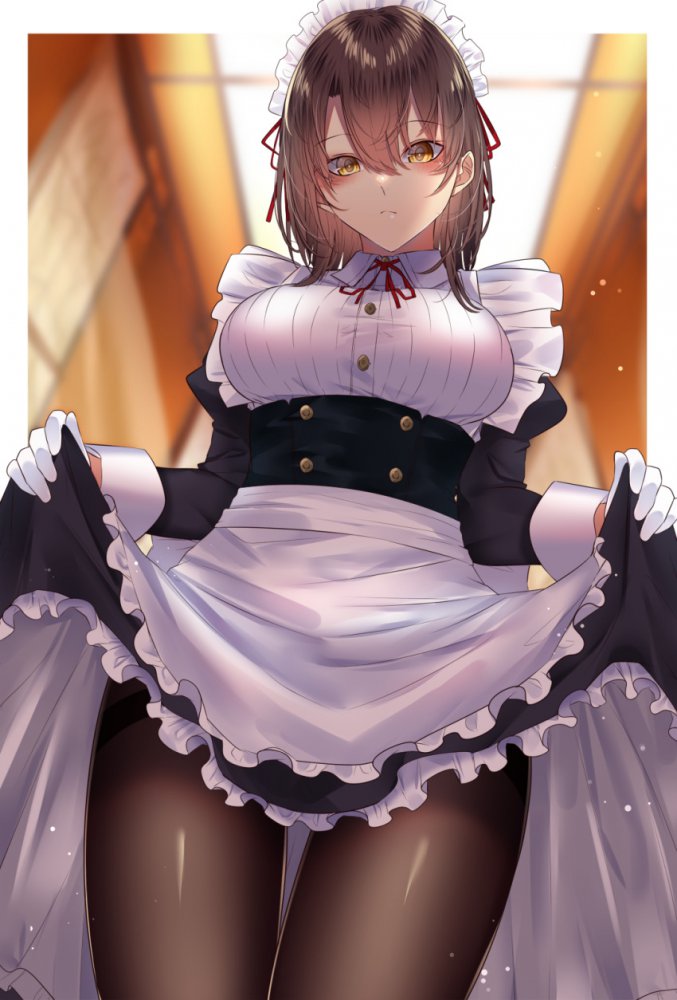 【※勃起不可避】メイドの美少女画像がヤバスギクンwwwwwwwwww【二次画像】