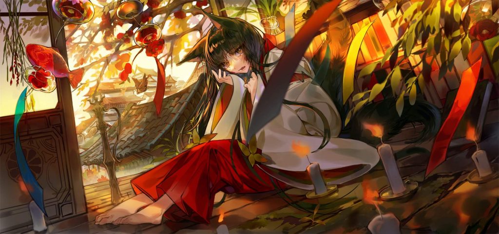 巫女のエロ画像下さい