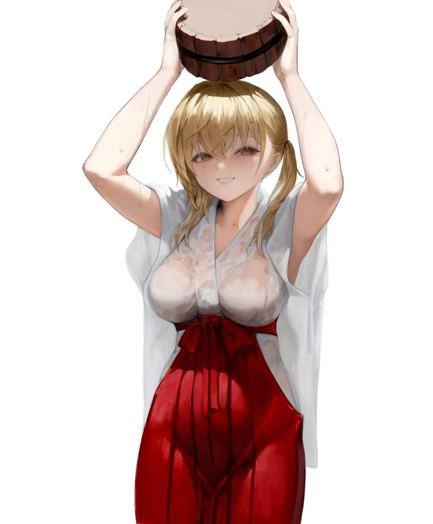 巫女のエロ画像下さい