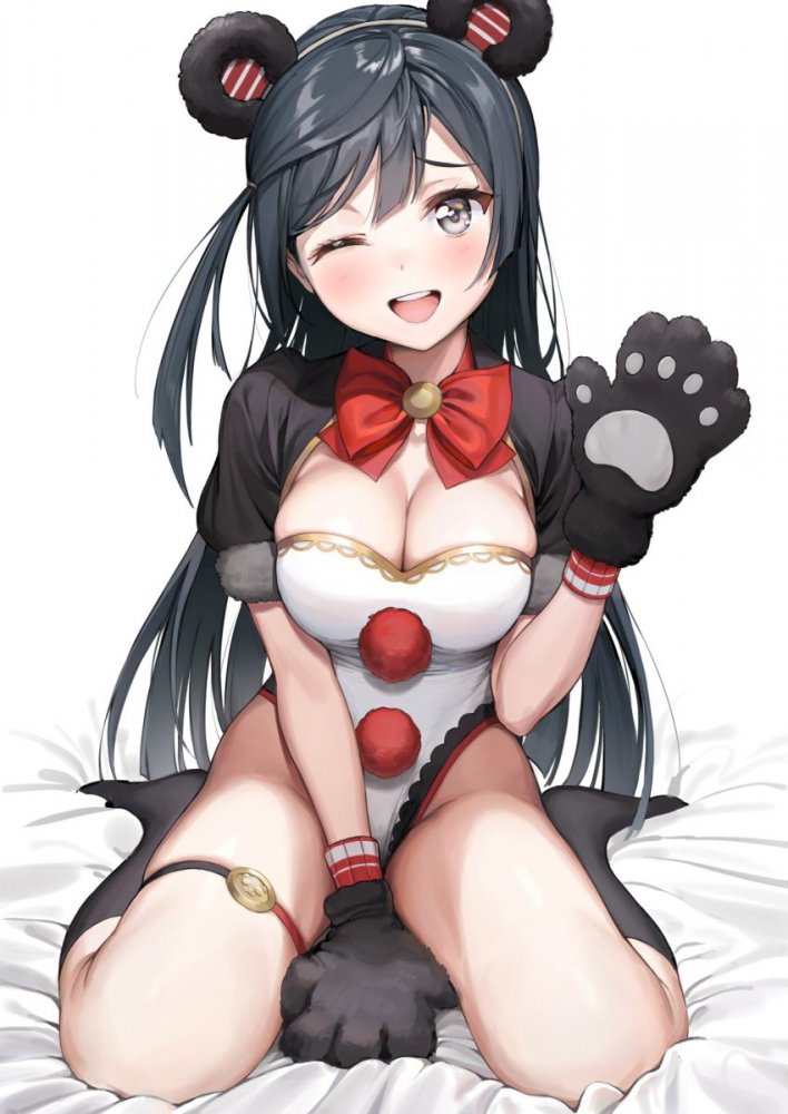 【二次】巨乳のメチャシコで可愛い女の子のエッチな画像