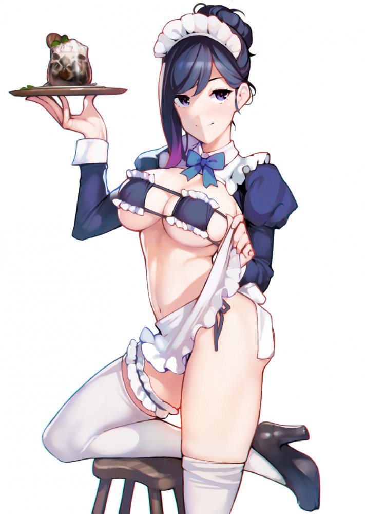 【※勃起不可避】メイドの美少女画像がヤバスギクンwwwwwwwwww【二次画像】