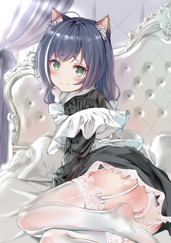【※勃起不可避】メイドの美少女画像がヤバスギクンwwwwwwwwww【二次画像】