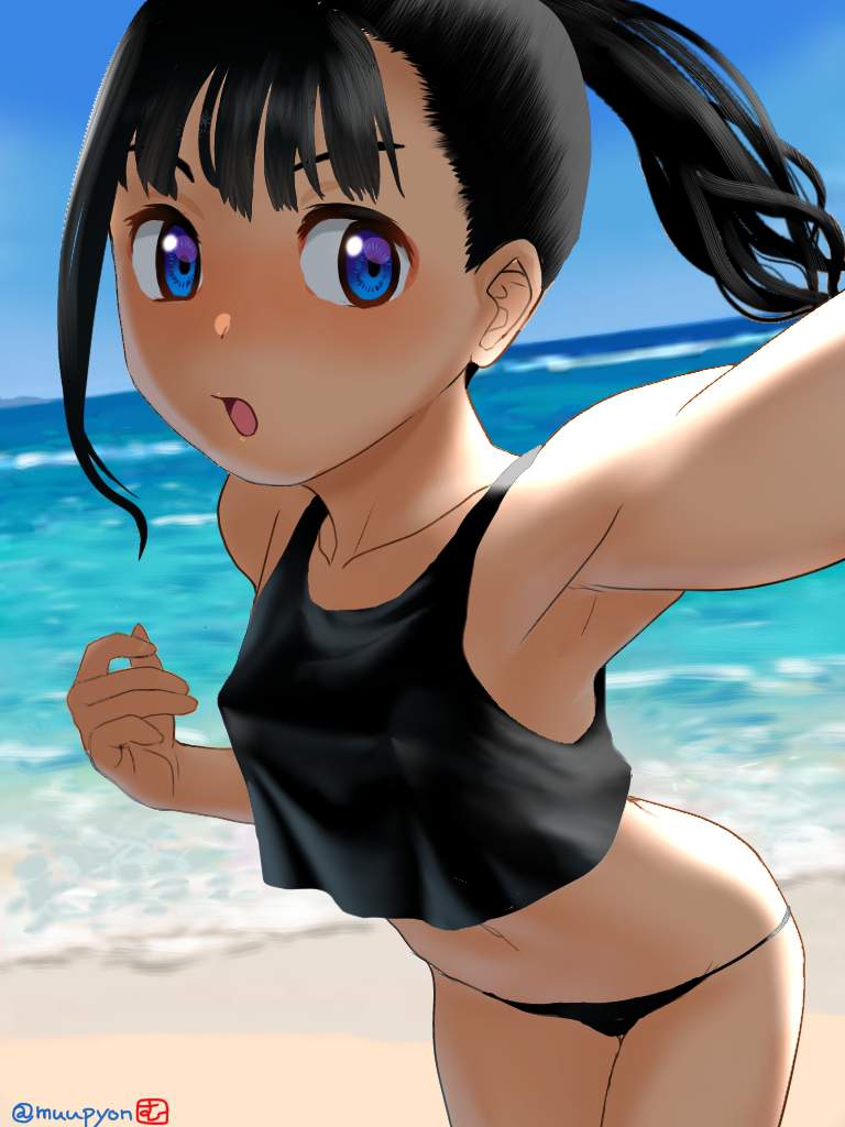 水着の二次エロ画像