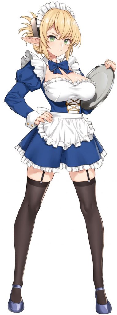 【※勃起不可避】メイドの美少女画像がヤバスギクンwwwwwwwwww【二次画像】