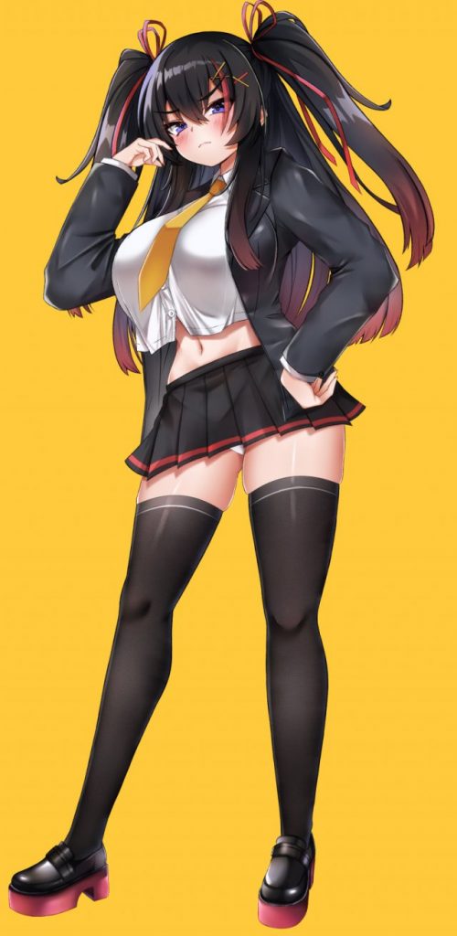 【二次】巨乳のメチャシコで可愛い女の子のエッチな画像