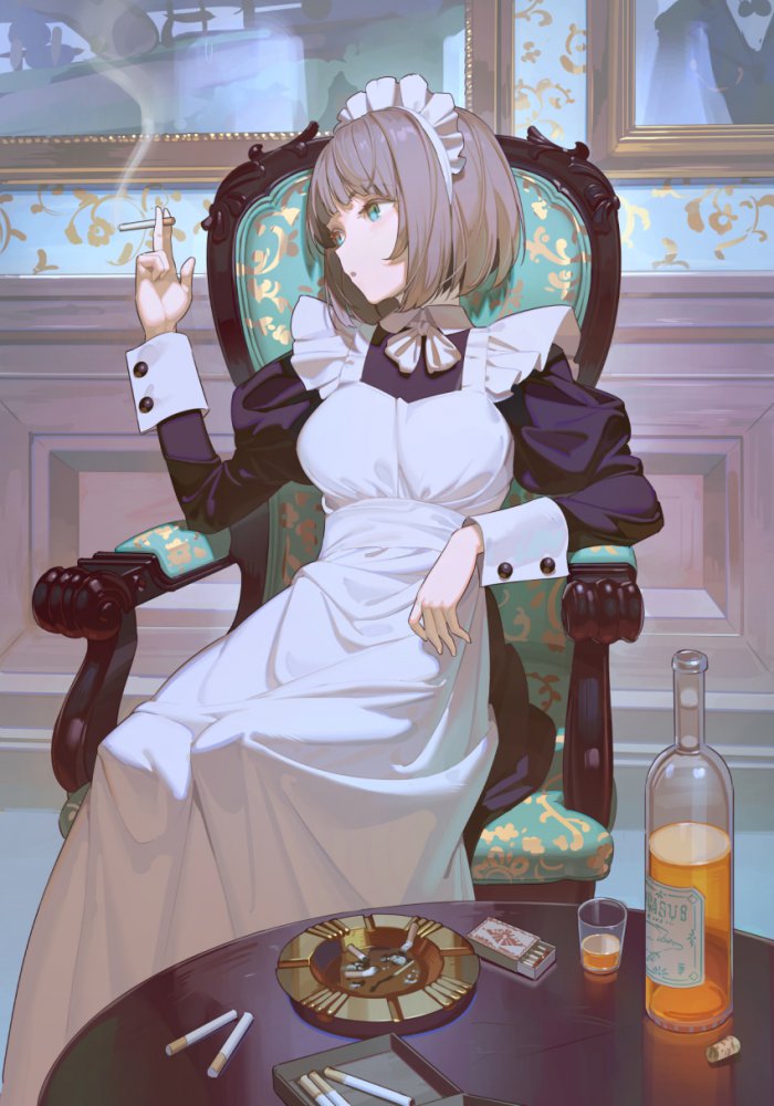 【※勃起不可避】メイドの美少女画像がヤバスギクンｗｗｗｗｗｗｗｗｗｗ【二次画像】