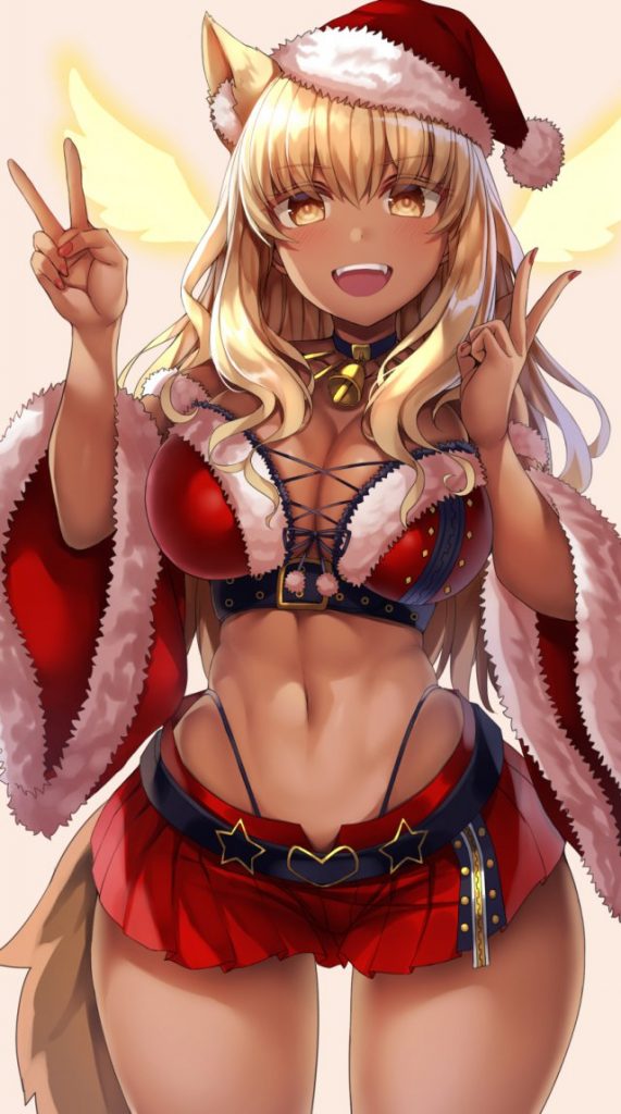 【※勃起不可避】日焼け・褐色の美少女画像がヤバスギクンwwwwwwwwww【二次画像】