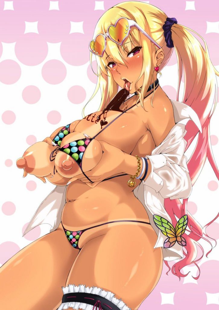 【※勃起不可避】日焼け・褐色の美少女画像がヤバスギクンwwwwwwwwww【二次画像】