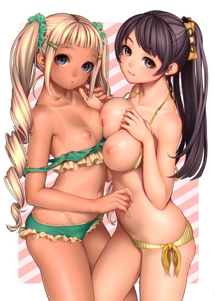 【※勃起不可避】日焼け・褐色の美少女画像がヤバスギクンwwwwwwwwww【二次画像】