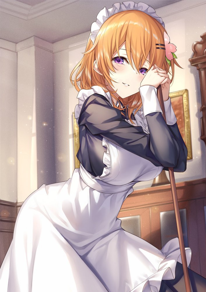 【※勃起不可避】メイドの美少女画像がヤバスギクンｗｗｗｗｗｗｗｗｗｗ【二次画像】