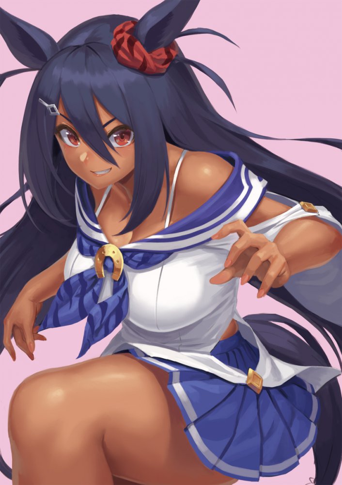 【※勃起不可避】日焼け・褐色の美少女画像がヤバスギクンwwwwwwwwww【二次画像】