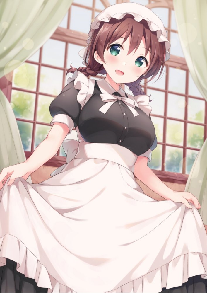 【※勃起不可避】メイドの美少女画像がヤバスギクンｗｗｗｗｗｗｗｗｗｗ【二次画像】