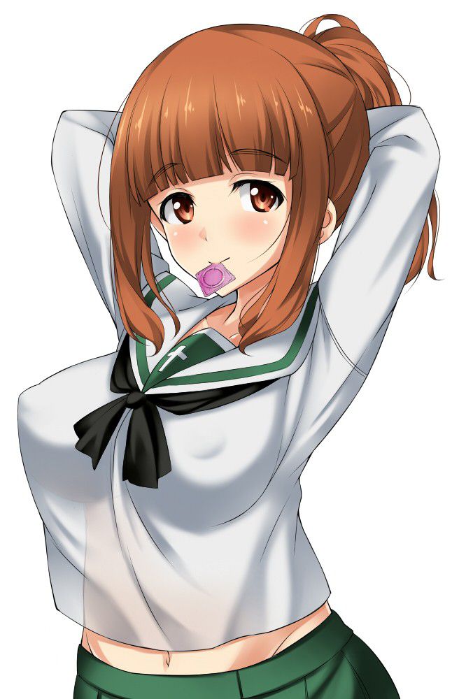コンドームの二次フェチ画像。