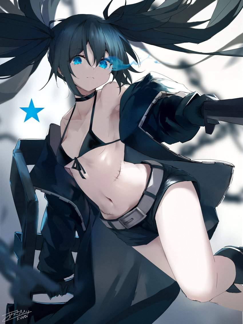 【ブラックロックシューター】「ひあぁあ♡イキましゅ♡イってぇしまいましゅうぅー♡」エッチなご奉仕画像