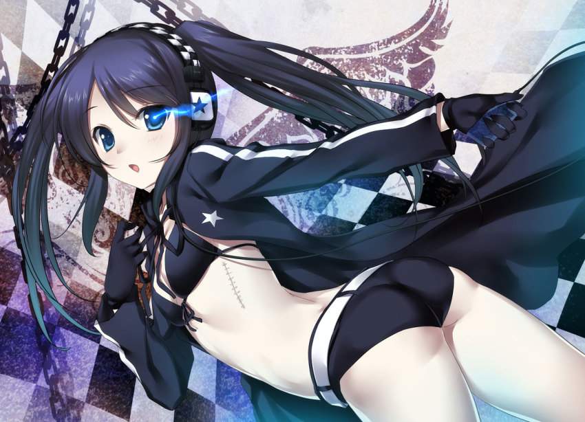 ブラックロックシューターの可愛い二次元画像。