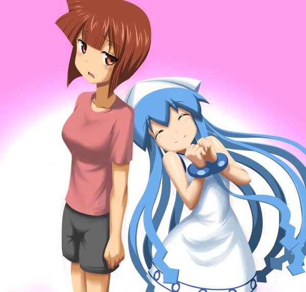 侵略！イカ娘のエロ画像フォルダを解放していく