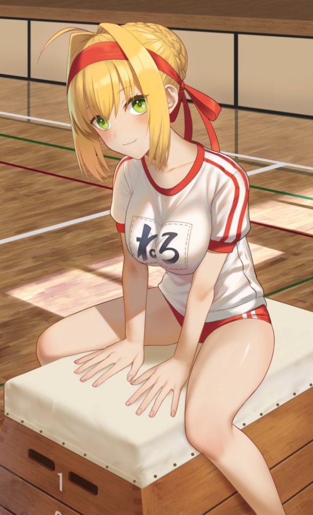 体操服・ブルマの二次エロ画像で!