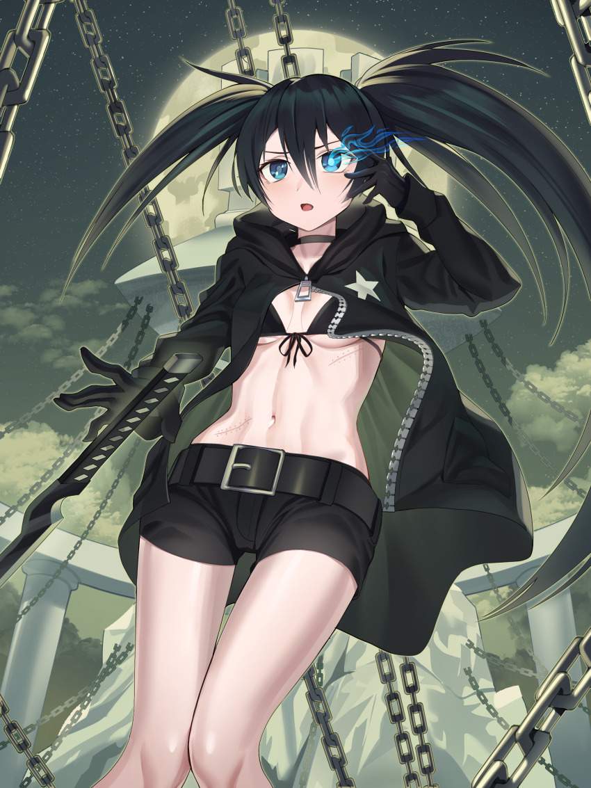 ブラックロックシューターの可愛い二次元画像。