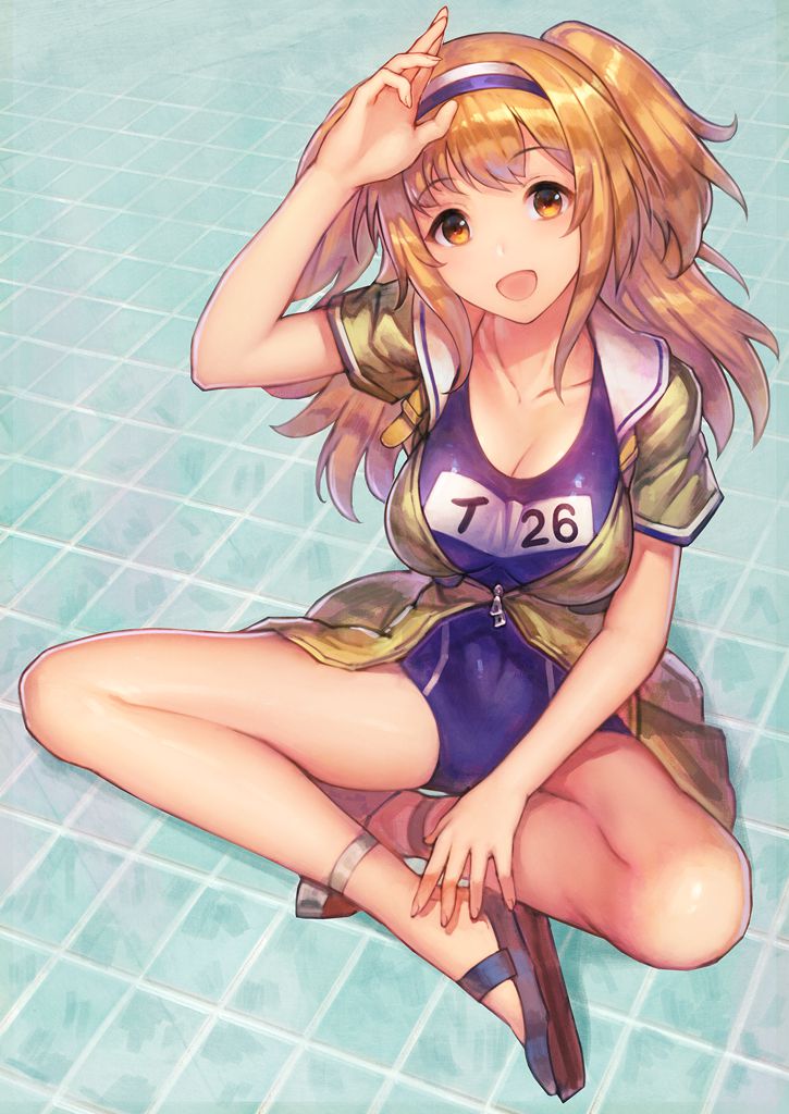 スク水の至高vs究極のエロ画像
