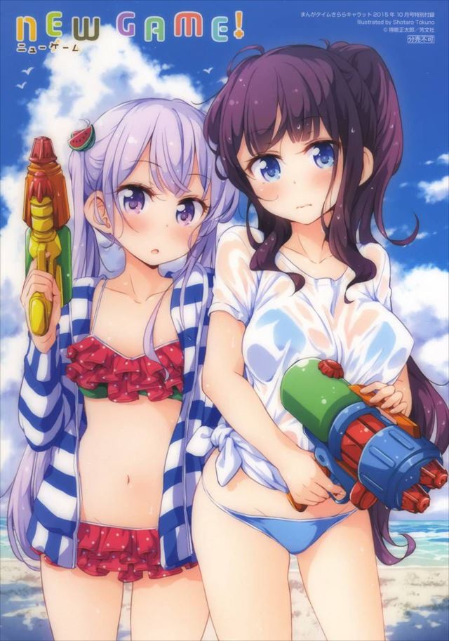 NEW GAME!のエロ画像をアップ！