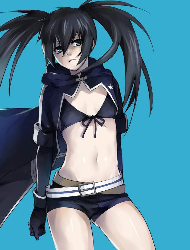 ブラックロックシューターの可愛い二次元画像。