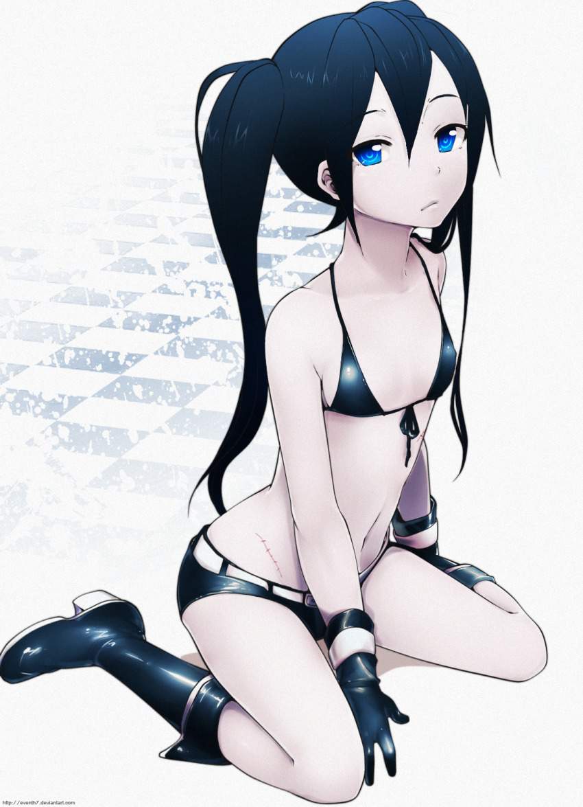 ブラックロックシューターの可愛い二次元画像。