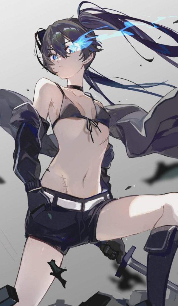 【ブラックロックシューター】「ひあぁあ♡イキましゅ♡イってぇしまいましゅうぅー♡」エッチなご奉仕画像