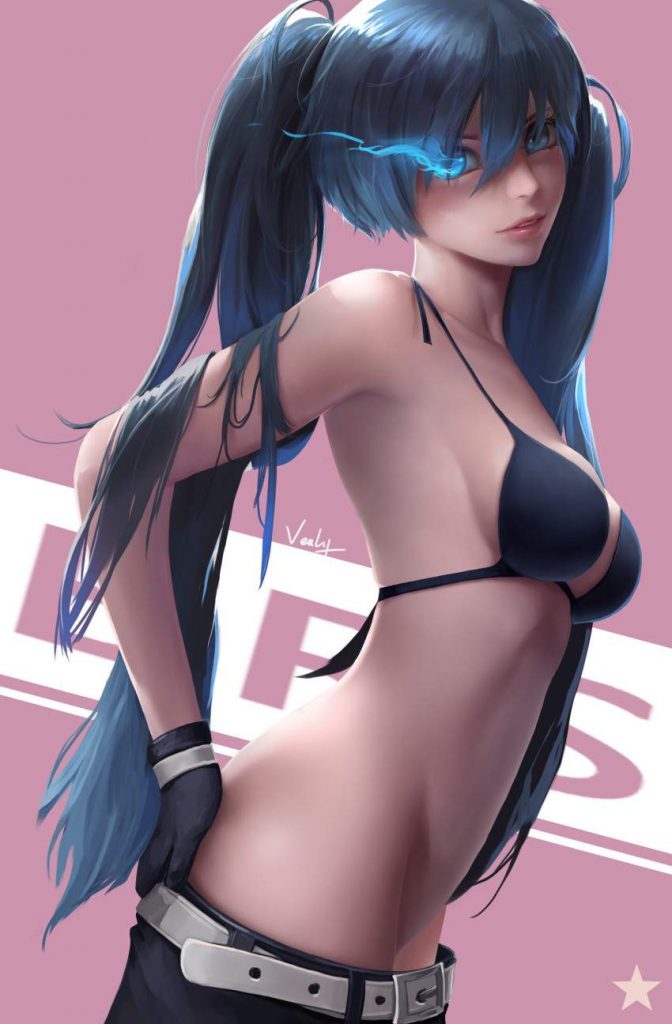 【ブラックロックシューター】「ひあぁあ♡イキましゅ♡イってぇしまいましゅうぅー♡」エッチなご奉仕画像