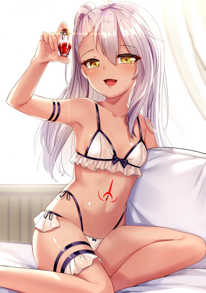 銀髪のレベルが高いエロ画像