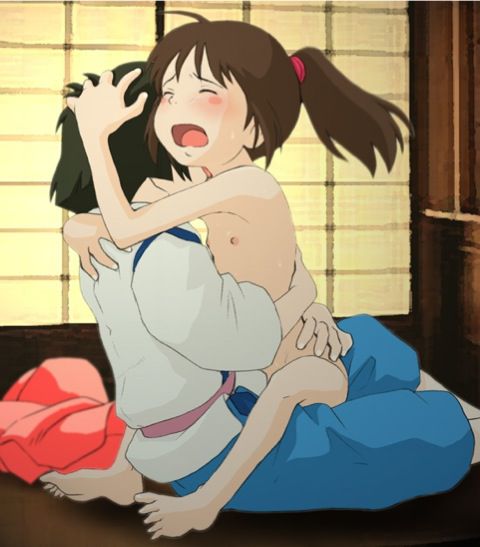 Hないたずらをしたくなる千と千尋の神隠しのエロ画像