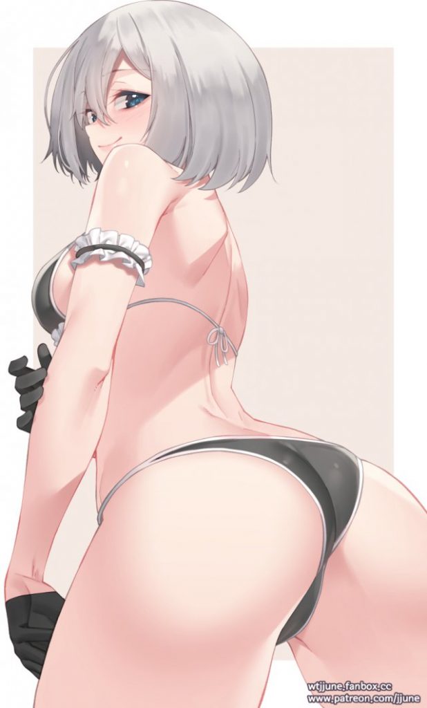 【※勃起不可避】尻の美少女画像がヤバスギクンwwwwwwwwww【二次画像】