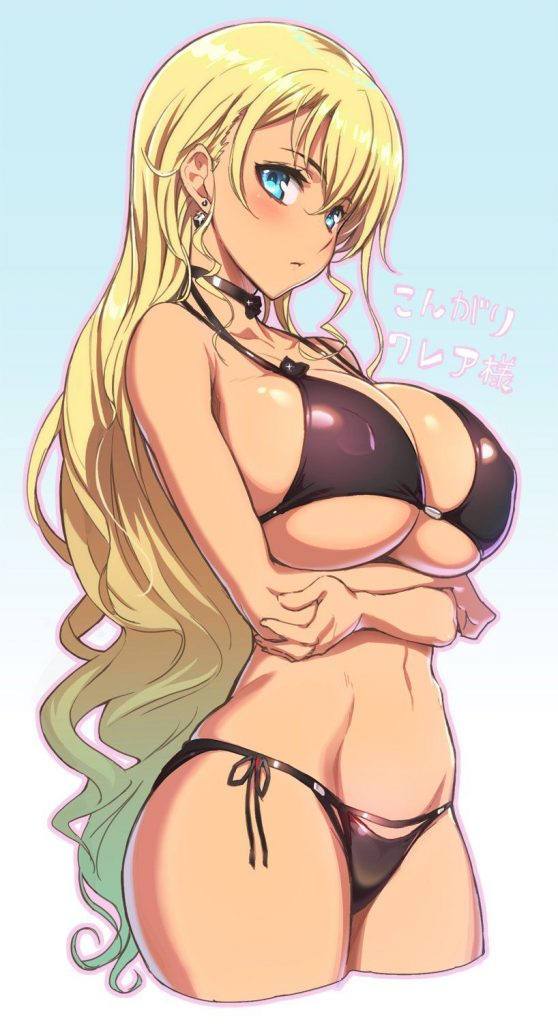 金髪のエロ画像を復習していく