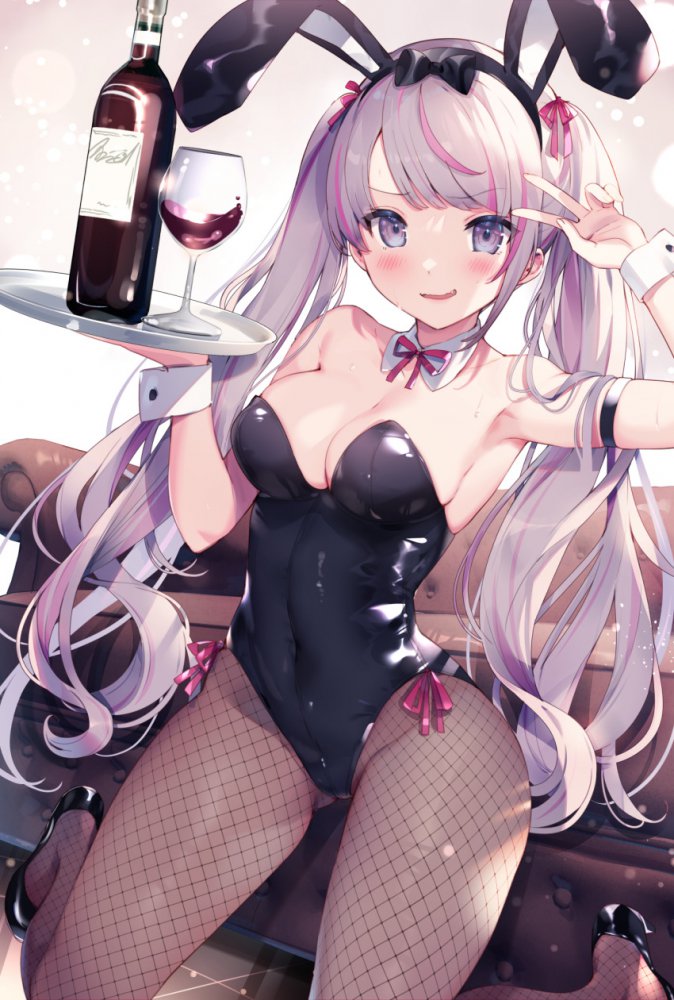 Hないたずらをしたくなるバニーガールのエロ画像