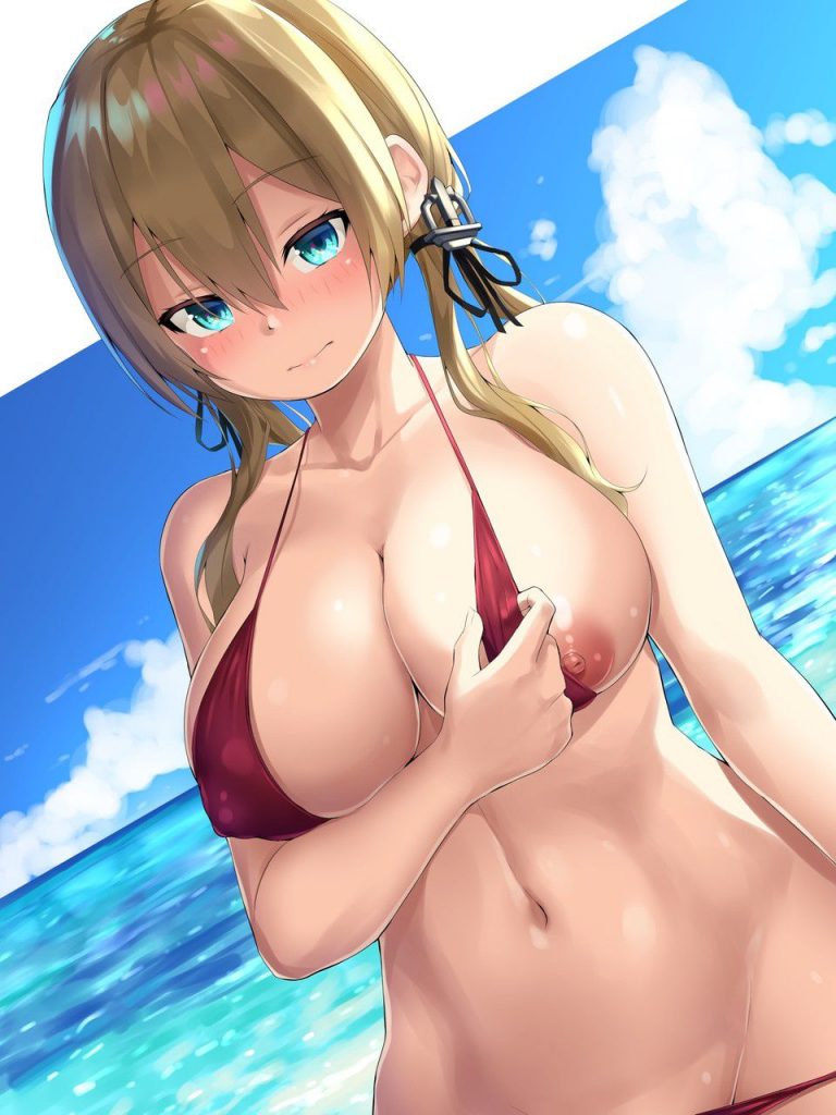 ビキニのエロ画像フォルダを解放していく