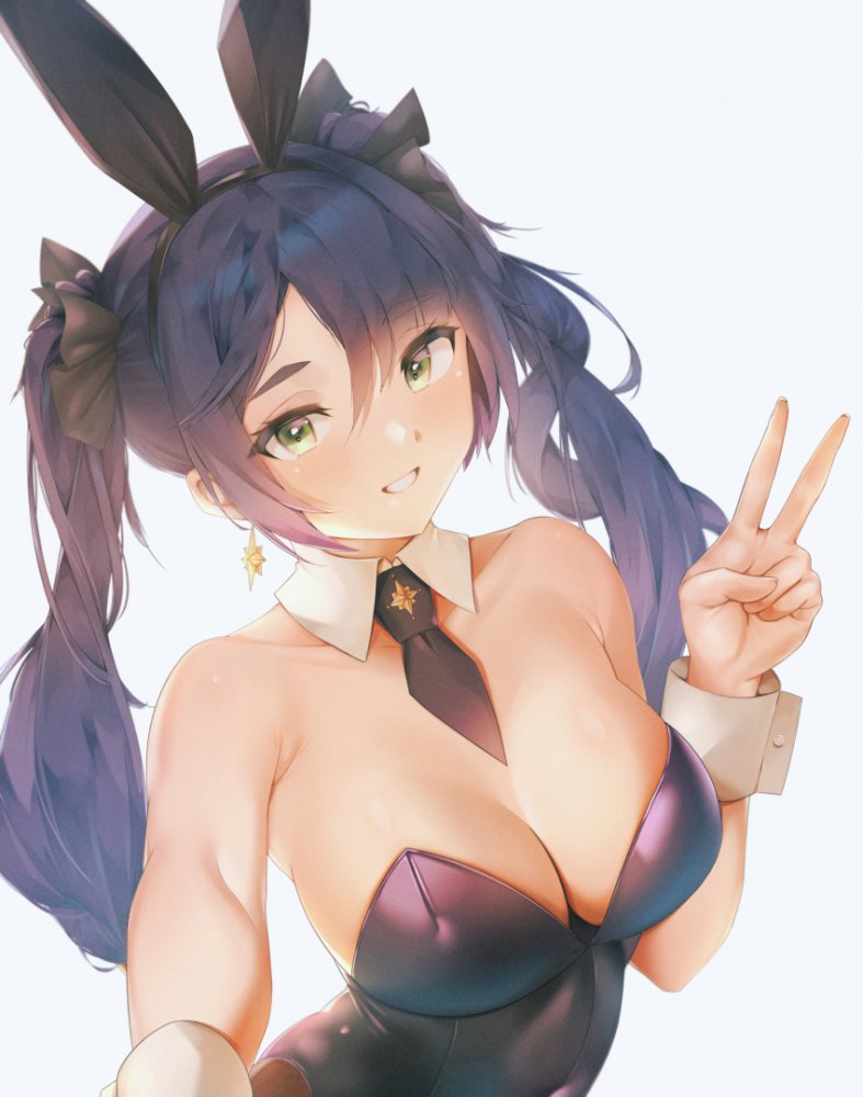 Hないたずらをしたくなるバニーガールのエロ画像