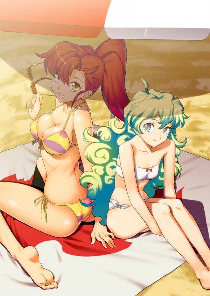 天元突破グレンラガンの至高vs究極のエロ画像