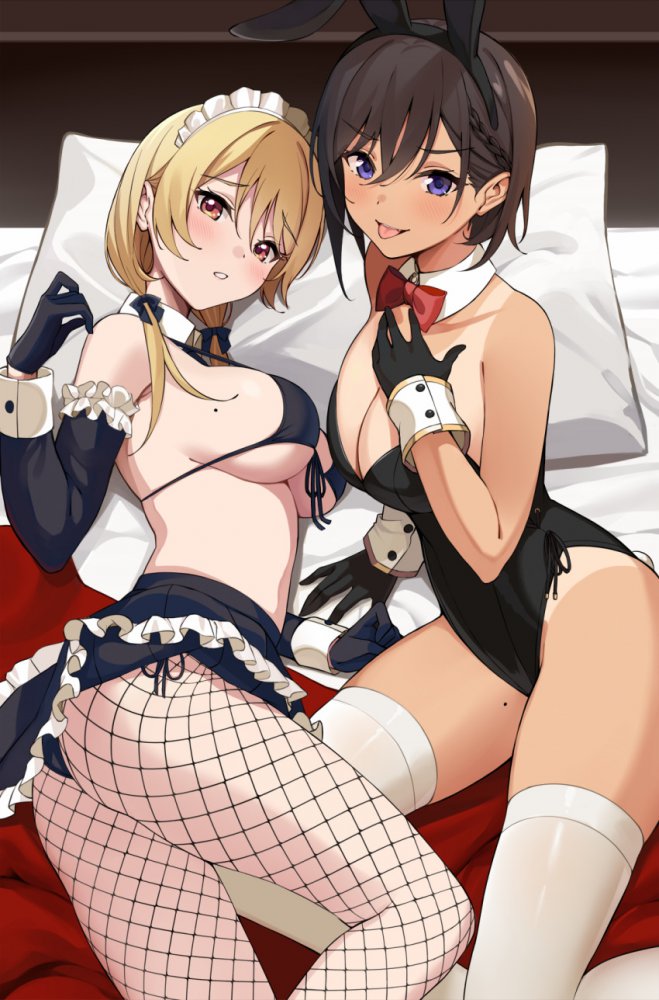 Hないたずらをしたくなるバニーガールのエロ画像